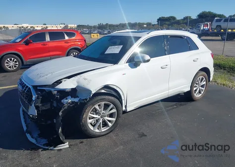 2025 Audi Q3 Premium 45 Tfsi S Line Quattro Tiptronic from USA, damaged, VIN WA1EECF39S1044130
